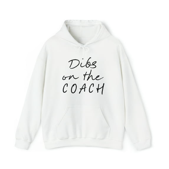 Coach Wife Girlfriend GF Hoodie, Gifts, Hooded Sweatshirt