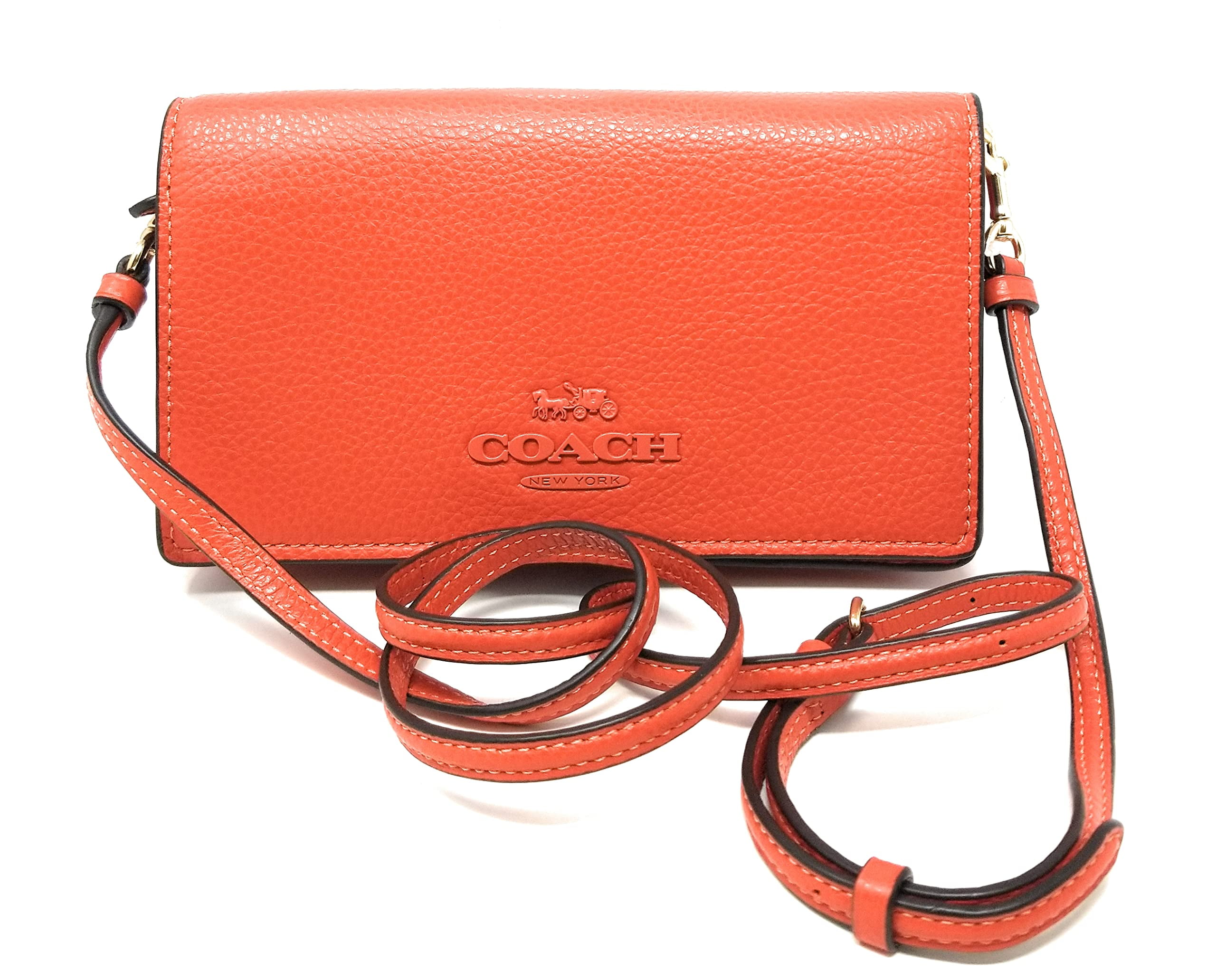 Coach, Bags, Coach Anna Foldover Crossbody Clutch Bag