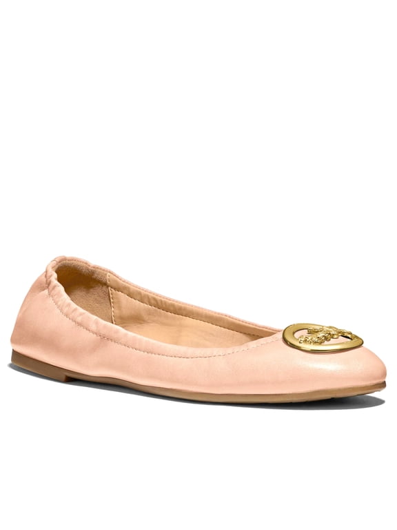 Women's Bailey Smooth Leather Ballet Flats (Beechwood), US 7.5