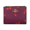 thumbnail image 1 of Coach Women's Bifold Wallet With Country Floral Print (Deep Berry Multi), 1 of 2