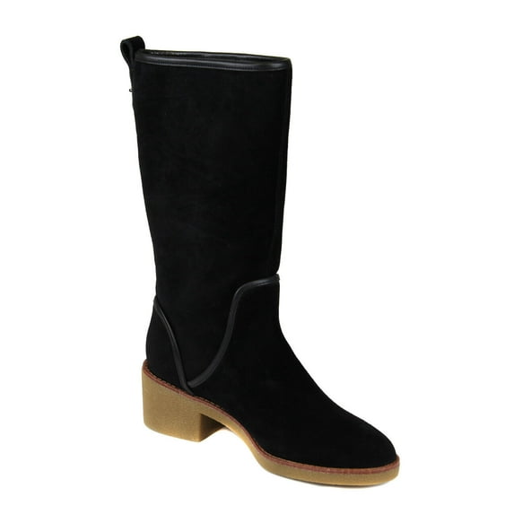 Coach Women's Black Palmer Pull On Suede Cold Weather Boots