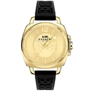 Coach Womens Boyfriend Gold Dial Watch - 14503980