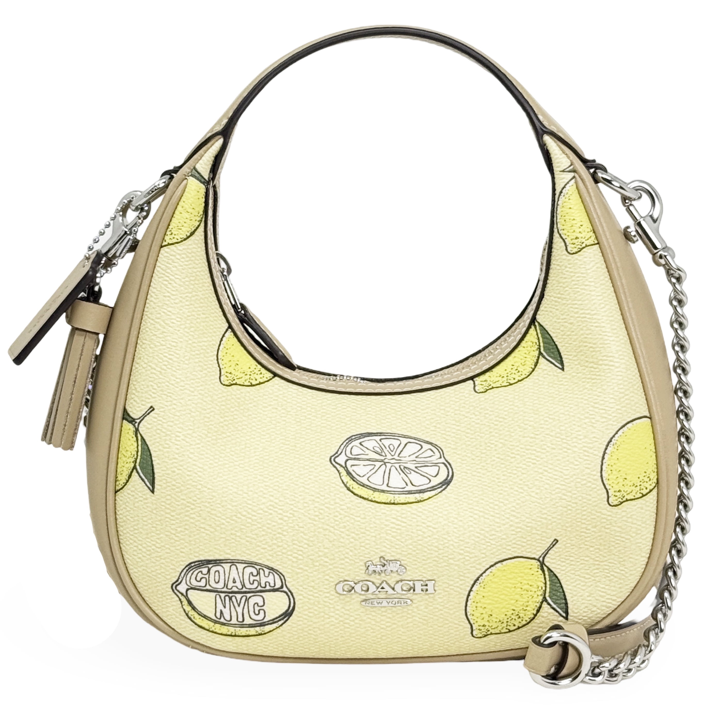 Coach Women's Carmen Mini Crossbody Bag with Lemon Print