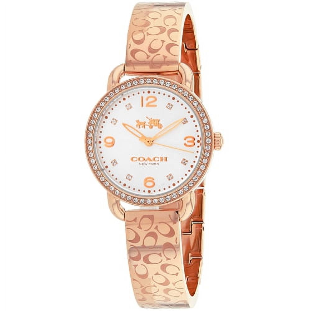 Stylish Coach Delancey Women s Watch with Leather Liberia Ubuy