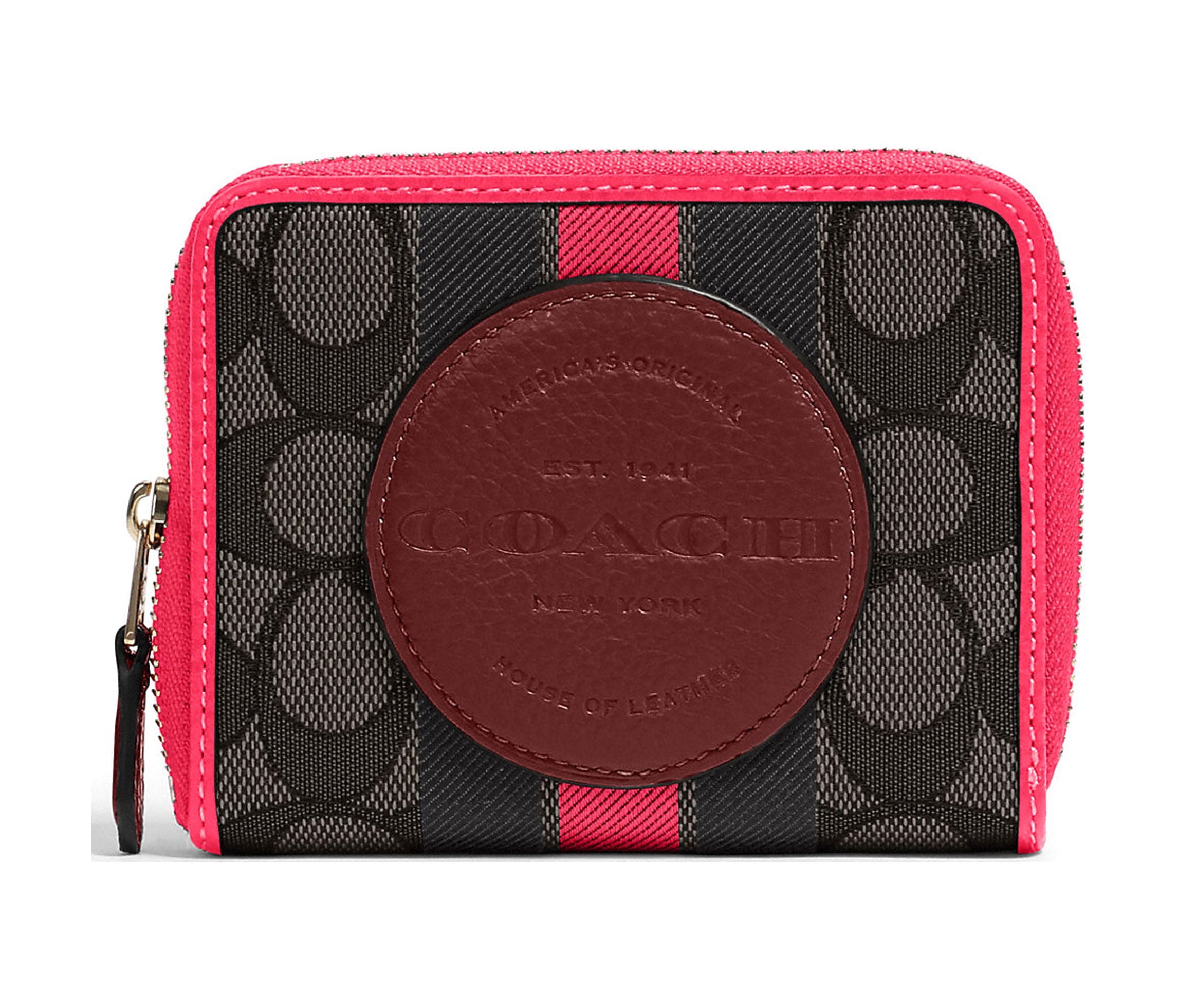 COACH◆Dempsey Small Zip ラウンド 二つ折り財布 (追跡付き) Coach Women's Dempsey Small Zip Around Wallet in Signature