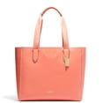 thumbnail image 1 of Coach Women's Derby Pebbled Leather Shoulder Tote Handbag Purse (Light Coral), 1 of 3