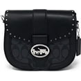 thumbnail image 1 of Coach Women's Georgie Saddle Bag (Black Graphite), 1 of 5