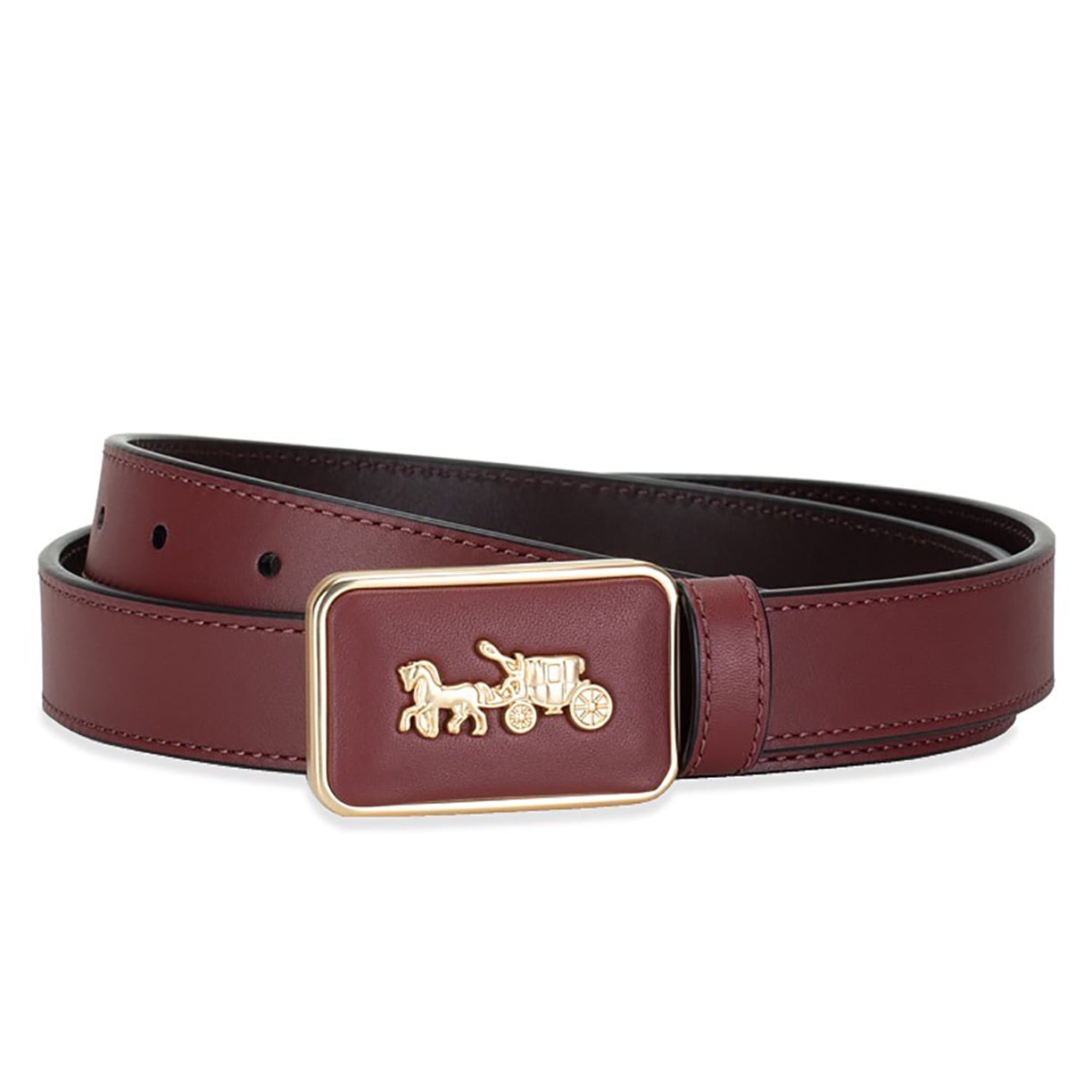 Burgundy Coach Belt Burgundy Coach Belt 5700 | Mercari main image 3