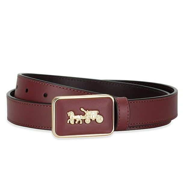 Coach Gracie Plaque Buckle Belt NWOT Coach Plaque Buckle Cut to Size Reversible Belt – Club de Mode main image 4
