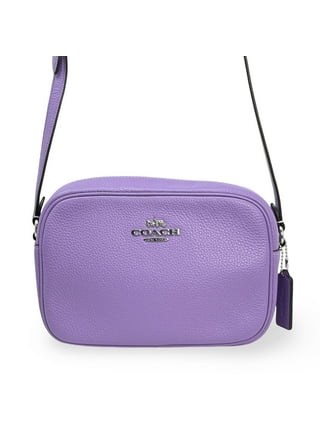 バッグ Coach Suede Accessory Pouch Bag Purple Coach Suede Accessory Pouch Bag Purple Tassel Zip 416 | eBay