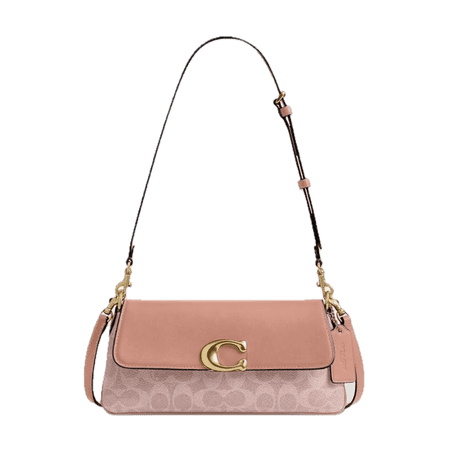Coach Women's Jet Shoulder Bag In Signature Canvas
