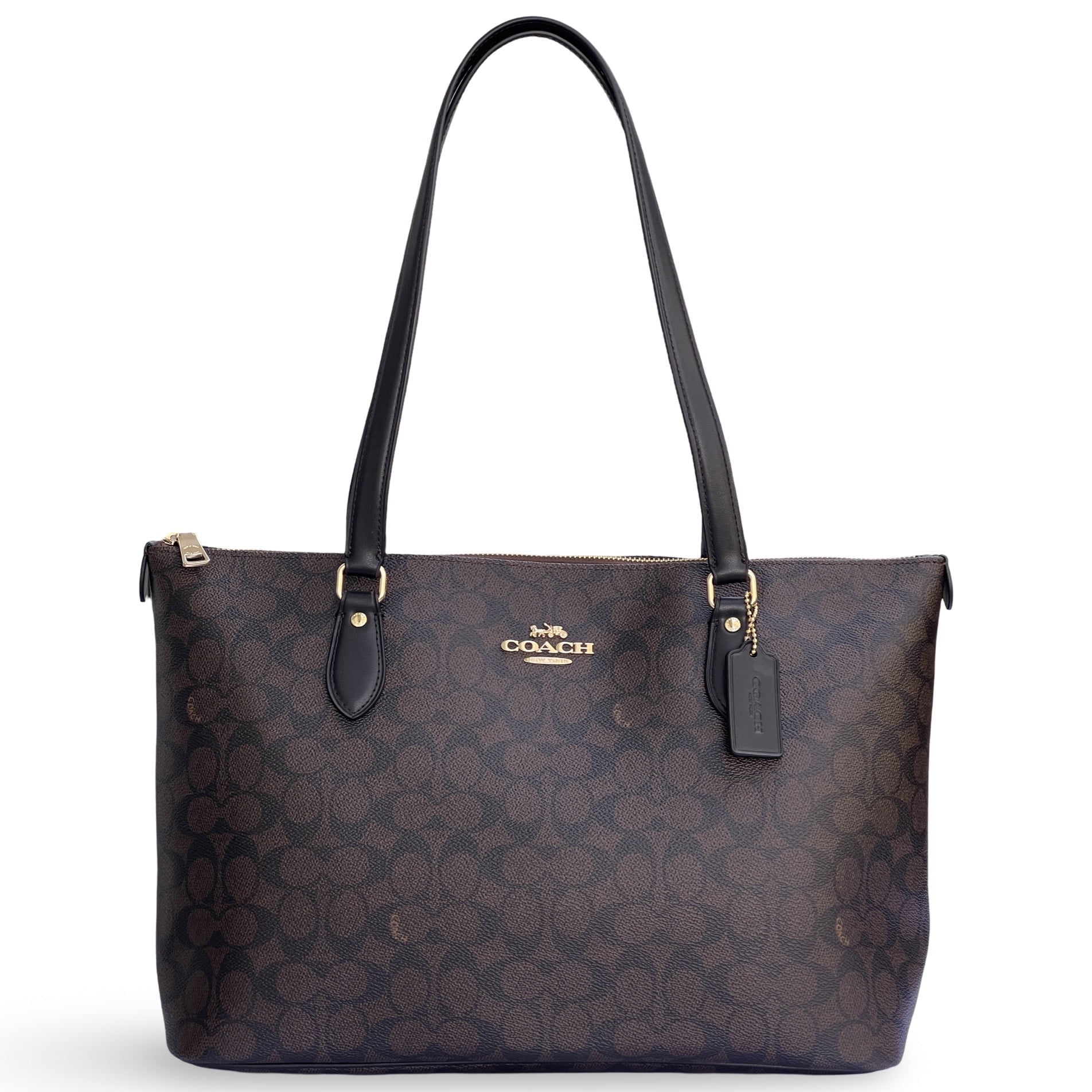 Coach Women's Large Gallery Tote Bag in Signature Canvas