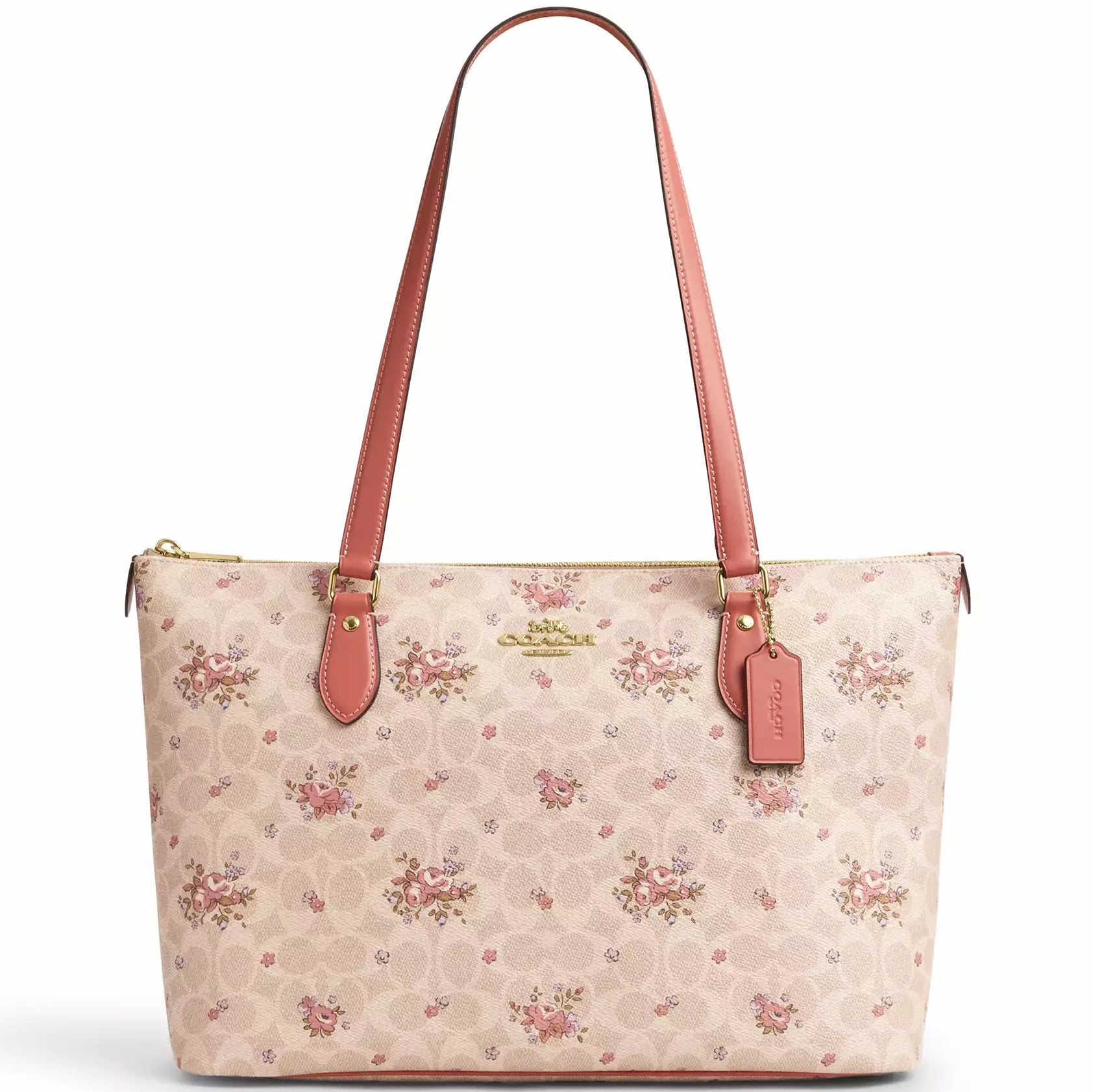 Zip Top Tote Coach