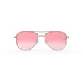 thumbnail image 1 of Coach Women's Light Gold-Tone Aviator Sunglasses w/ Gradient Lens HC7079 90056F, 1 of 14