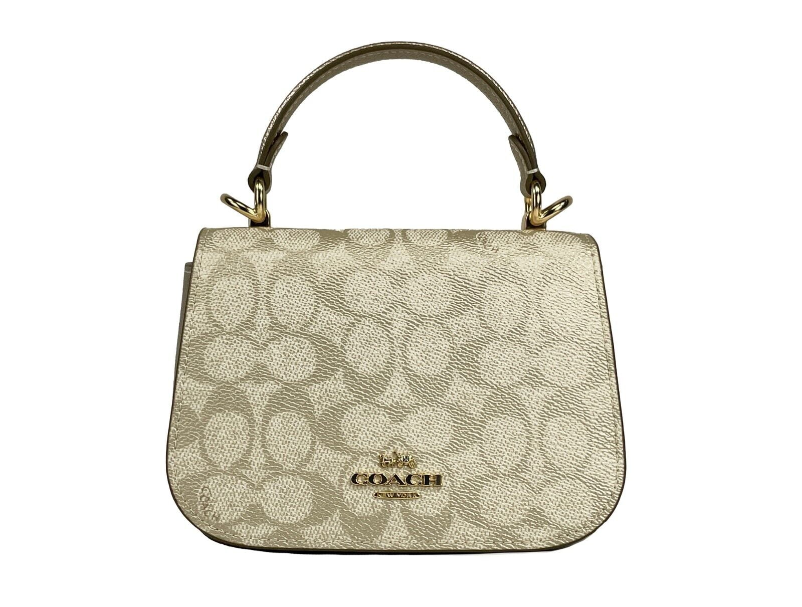 Champagne Coach purse $160 free shipping ❌SOLD❌ Y2K Coach Champagne Signature  main image 2