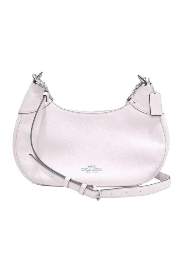 Women's Mara Leather Hobo, Chalk