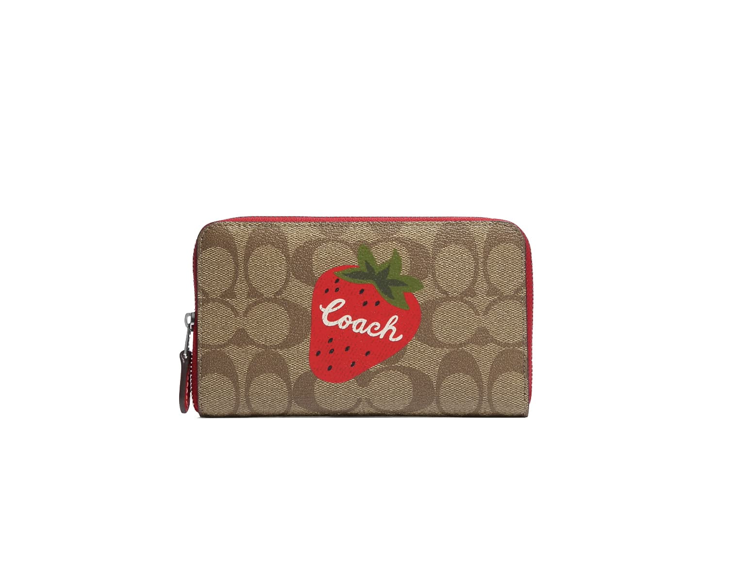 Coach strawberry wallet sale