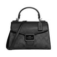 thumbnail image 1 of Coach Women's Pepper Satchel (Signature Canvas - Graphite/Black), 1 of 3