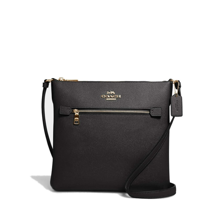 COACH ☆ ROWAN FILE BAG COACH Women's Rowan Canvas File Bag with Designer Straps
