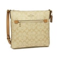 thumbnail image 1 of Coach Women's Rowan File Bag (Signature Canvas - Light Khaki - Saddle), 1 of 4