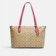Women's Signature Canvas Shoulder Tote Handbag, Li - rated 4.8 stars from 36 reviews