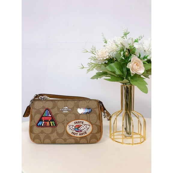 Coach Women's Signature Coated Canvas Crossbody