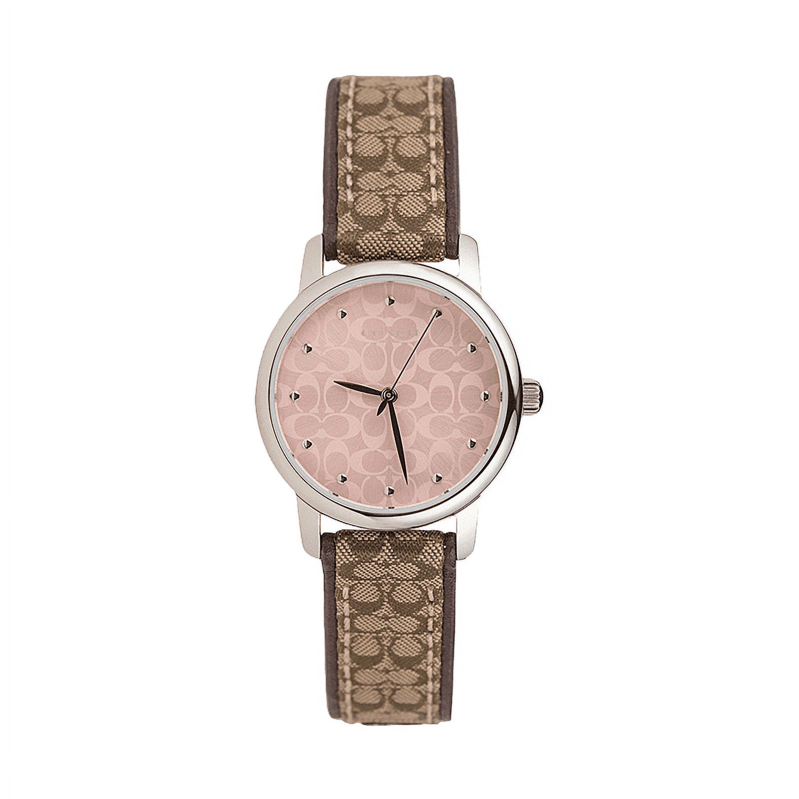 Coach Women´s Signature Fabric Leather Watch 14503399 - Walmart.com
