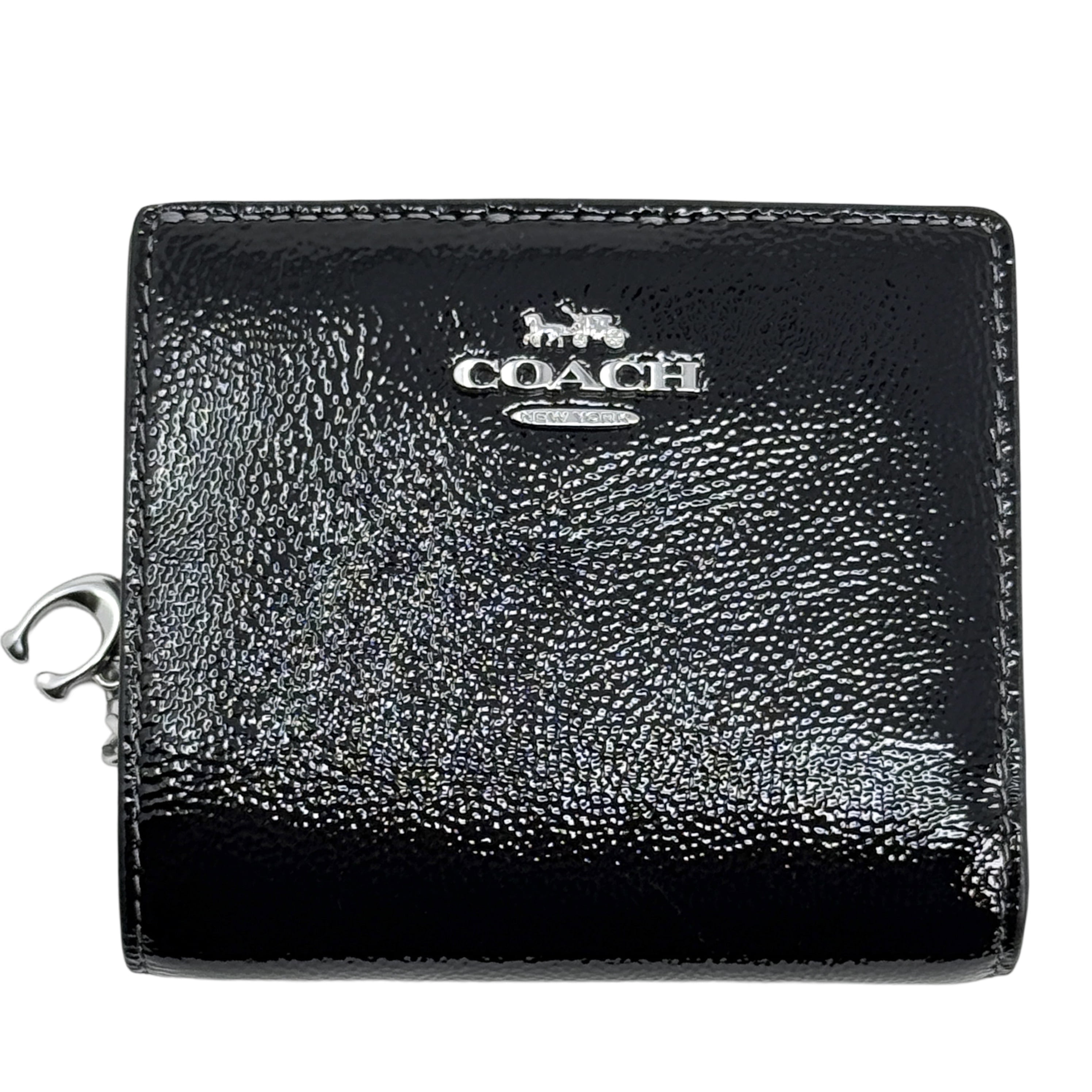 💕Coach Heritage Snap Wallet - Taupe Refined Pebble Leather