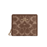 Coach Women's Snap Wallet In Signature Chenille