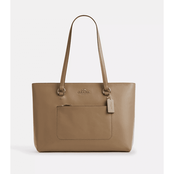 Coach Women’s Station Tote Bag in Shiny Smooth Leather
