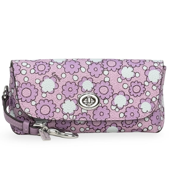 Coach Women's Sunglass Case with Floral Print (Lily Multi)