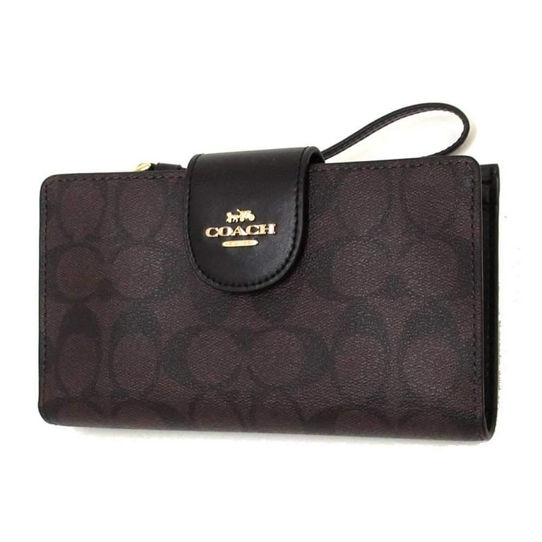 Coach wallet online hotsell