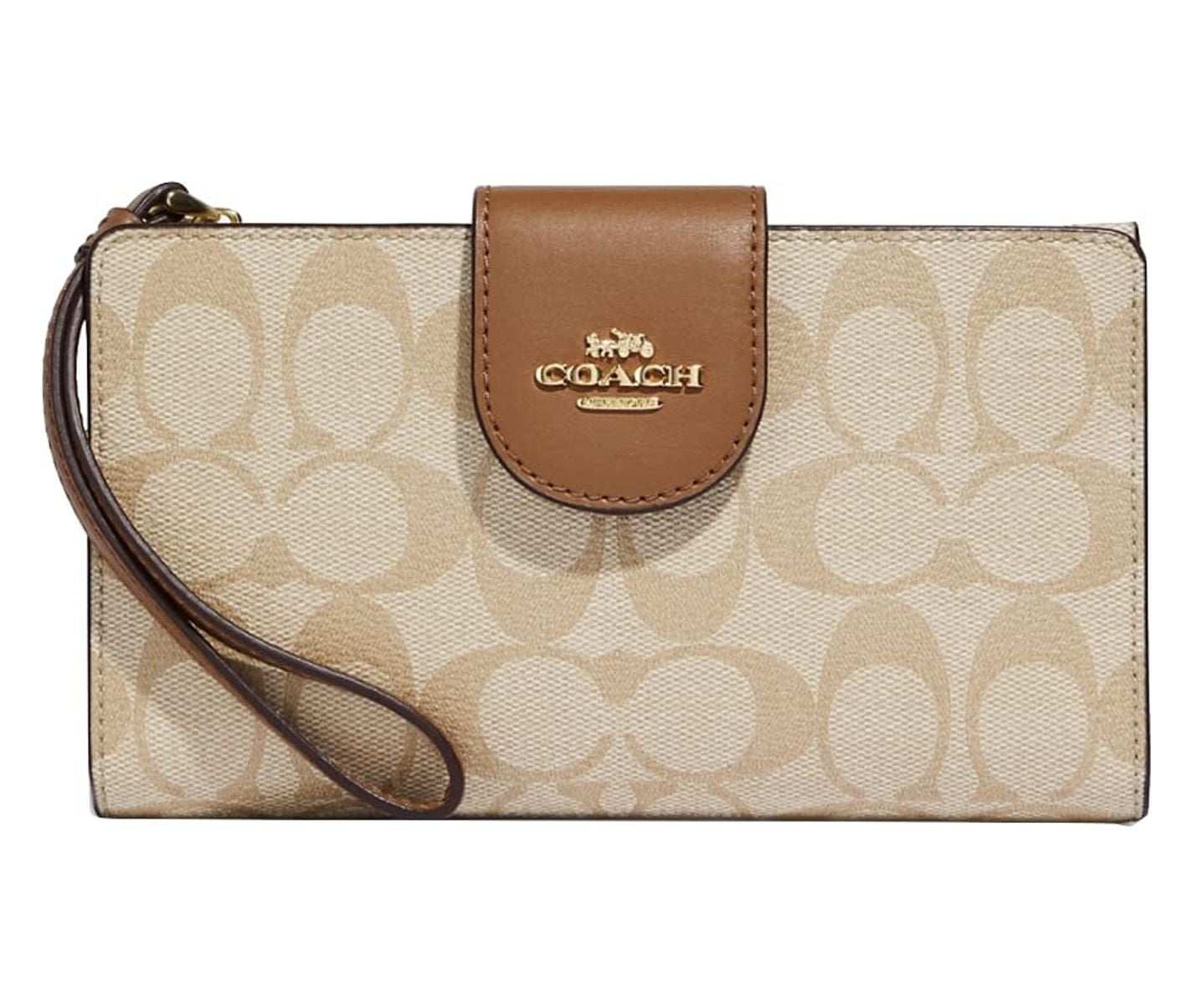 Coach phone wallet sale