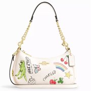 Women’s Teri Small Shoulder Bag with Sketch Print - rated 5 stars from 2 reviews
