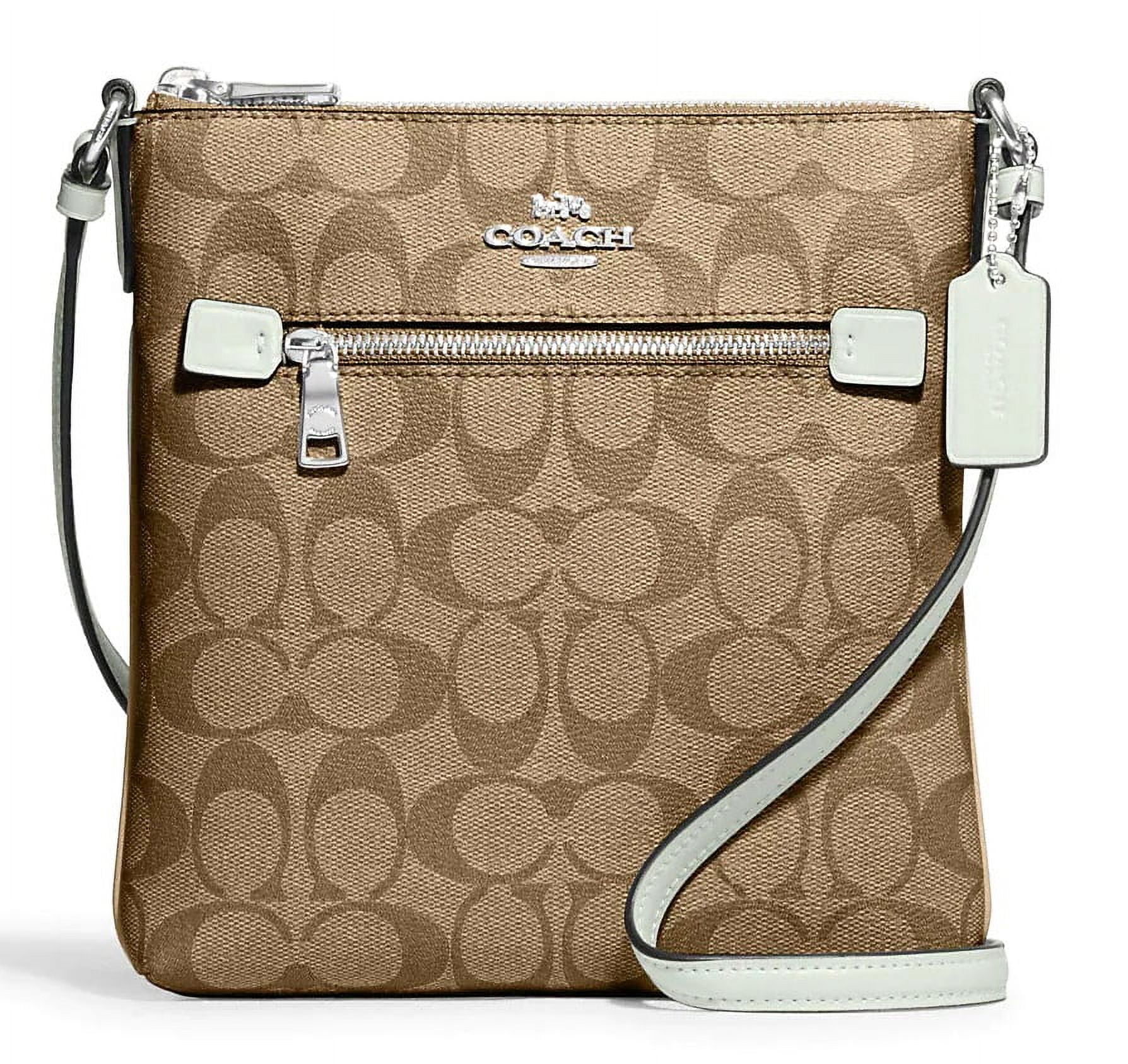 COACH コーチ MINI ROWAN ショルダー バッグ【送料0/国内即発】 Coach Women's Top Zip Mini Rowan File Crossbody Bag in