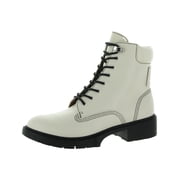 Coach Womens Lorimer Leather Logo Combat & Lace-up Boots, 7 M