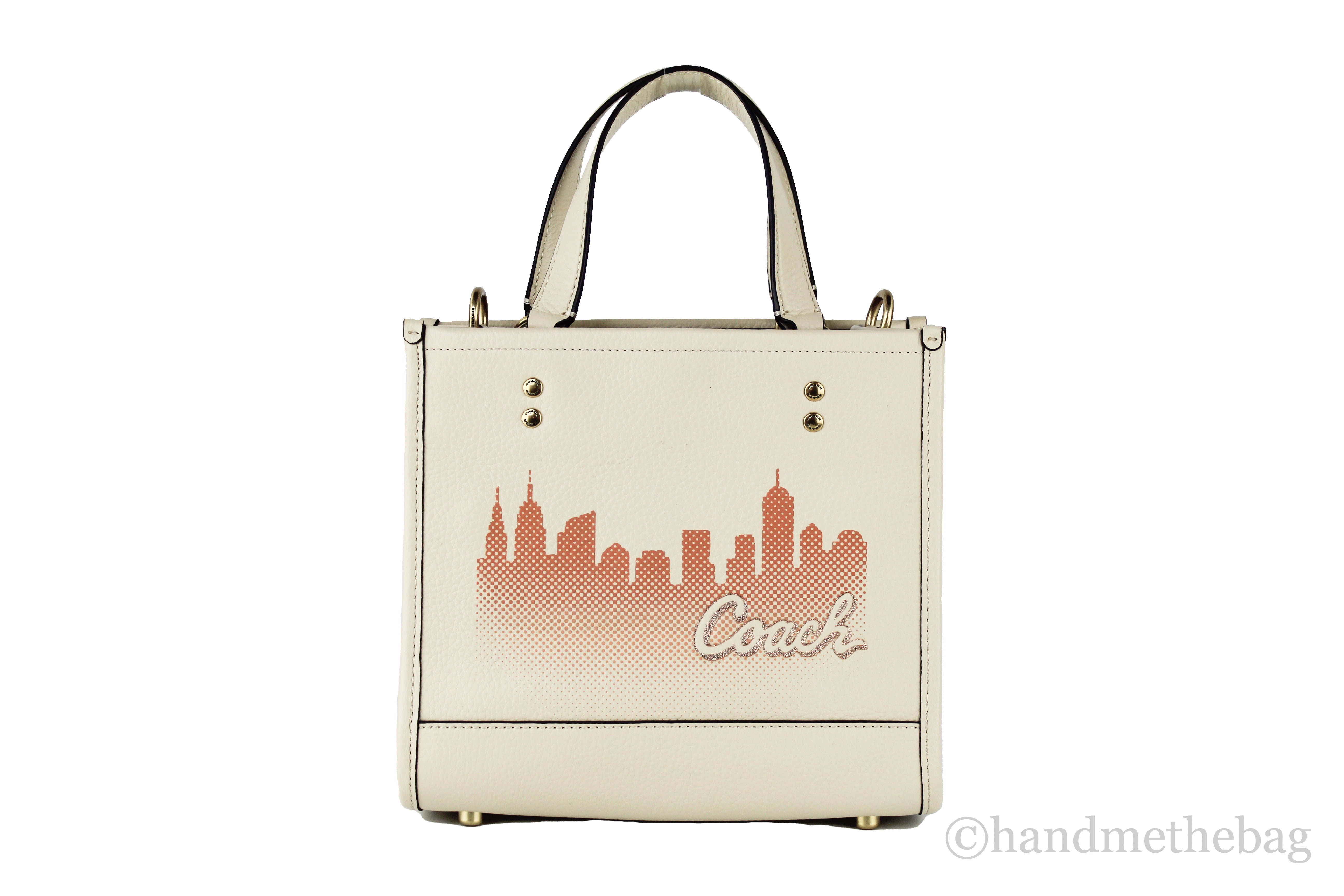 Coach X Jennifer Lopez] デンプシー トート 22 Nyc Skyline