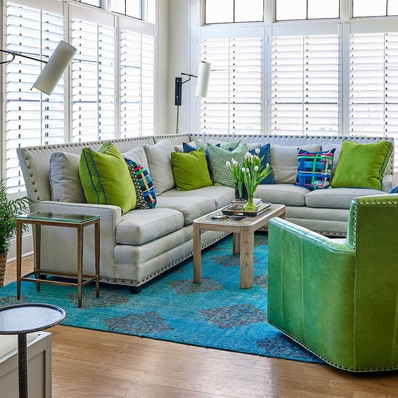 Coachella Costa Cocktail Table with Cane Details