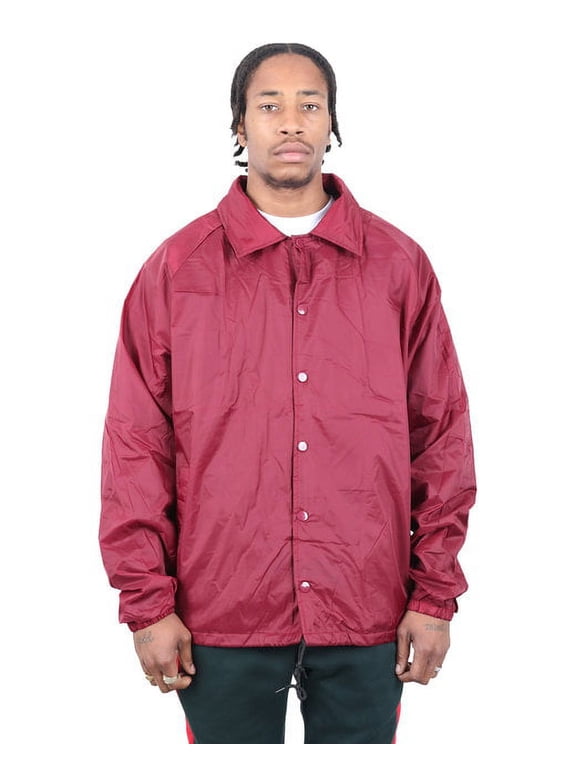 Coaches Jacket - BURGUNDY - S