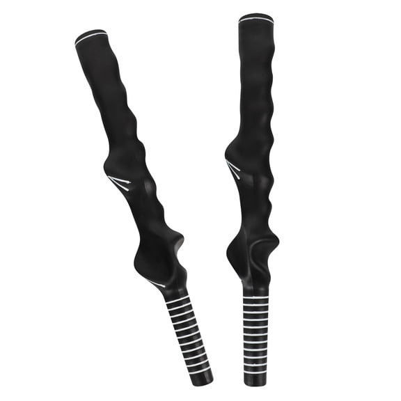 BESTOYARD 2Pcs Golf Training Grip Black for Correct Hand Position and Swing Improvement