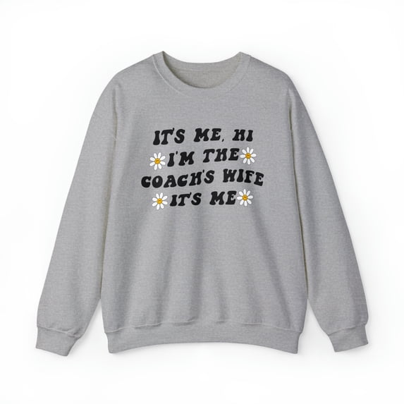 Coachs Wife Anniversary Wedding Sweatshirt, Gifts, Crewneck
