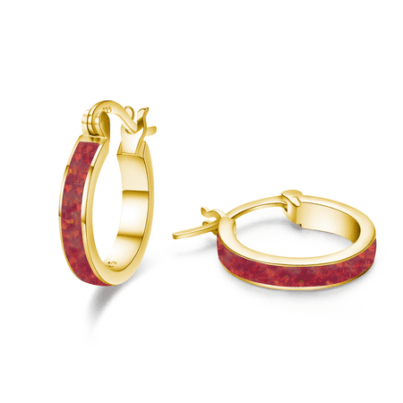 Coachuhhar Opal Hoop Earrings for Women 925 Sterling Silver Hypoallergenic Huggie Earrings Tiny Cartilage Earrings Mini Hoops Earrings Small Earrings Opal Jewelry for Mother's Day