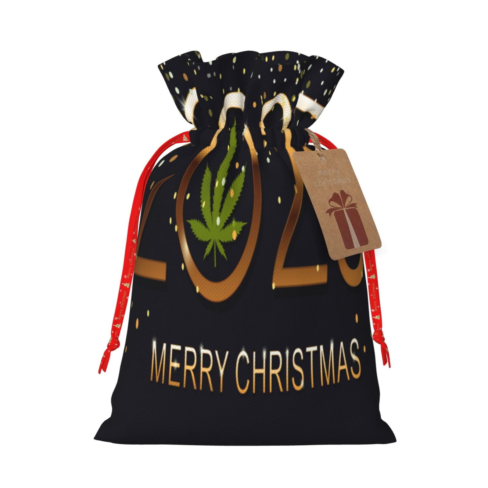 Coaee 2025 And Merry Christmas for Christmas Linen Bags with