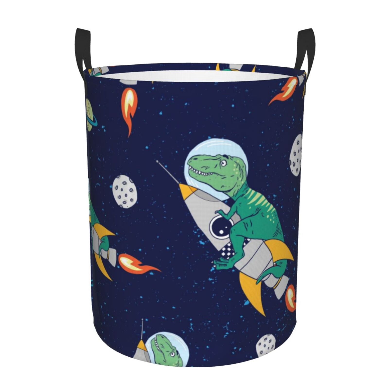 Abstract Starfield Galaxy Space Laundry Basket