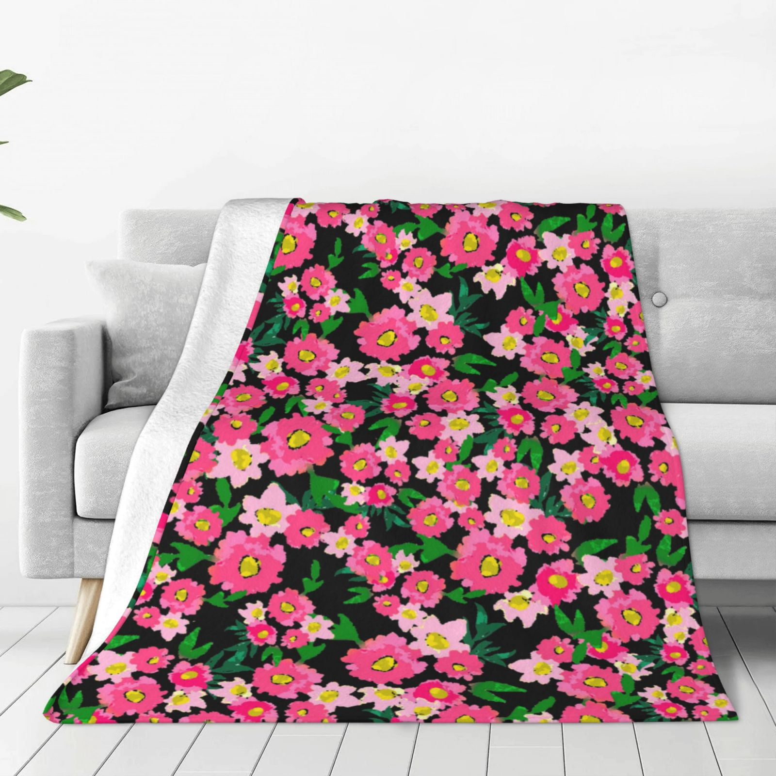 Fleur Indigine Mais Ultra-Soft Micro Fleece Blanket 50
