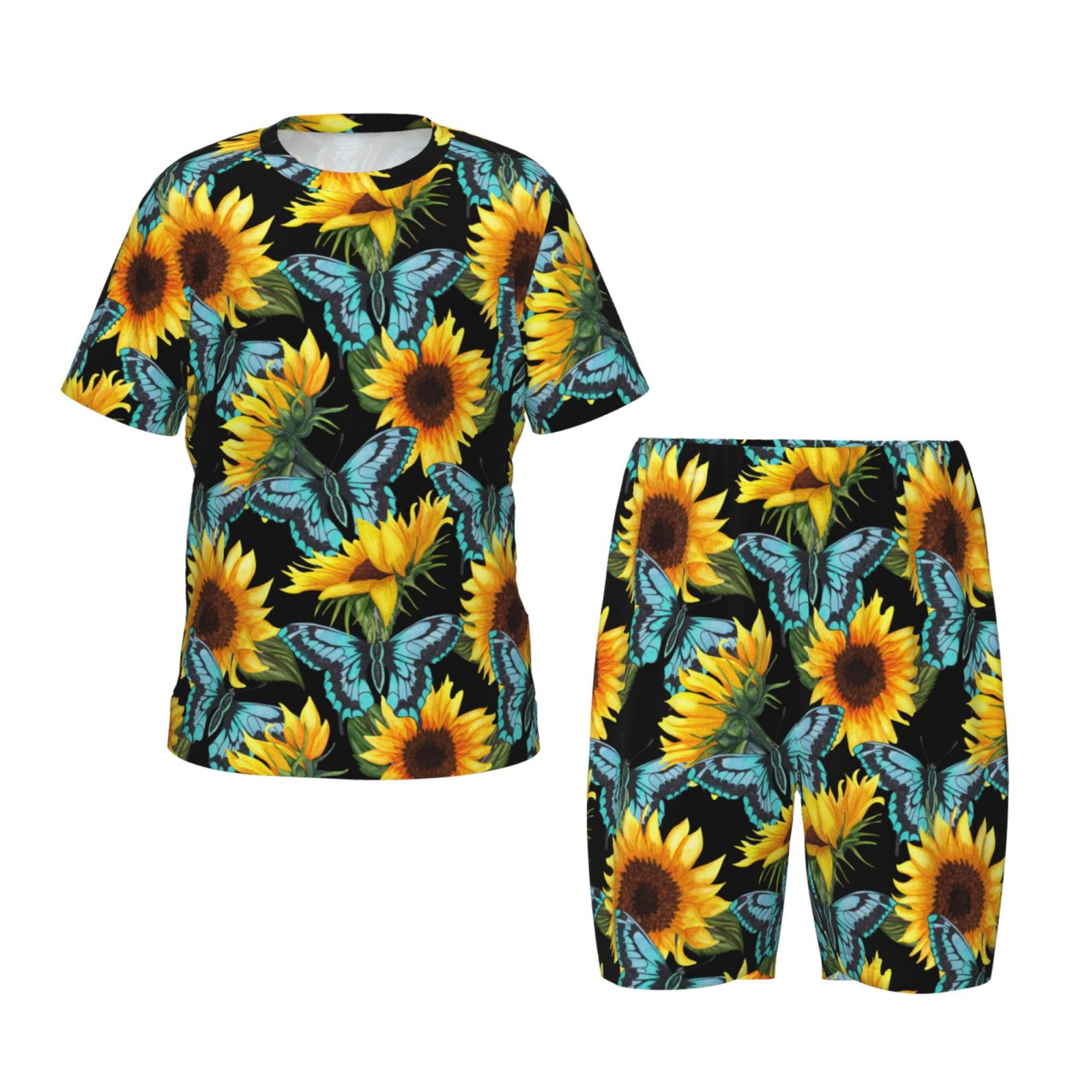 Two-Piece Toddler Pajama -Fluttering Flies