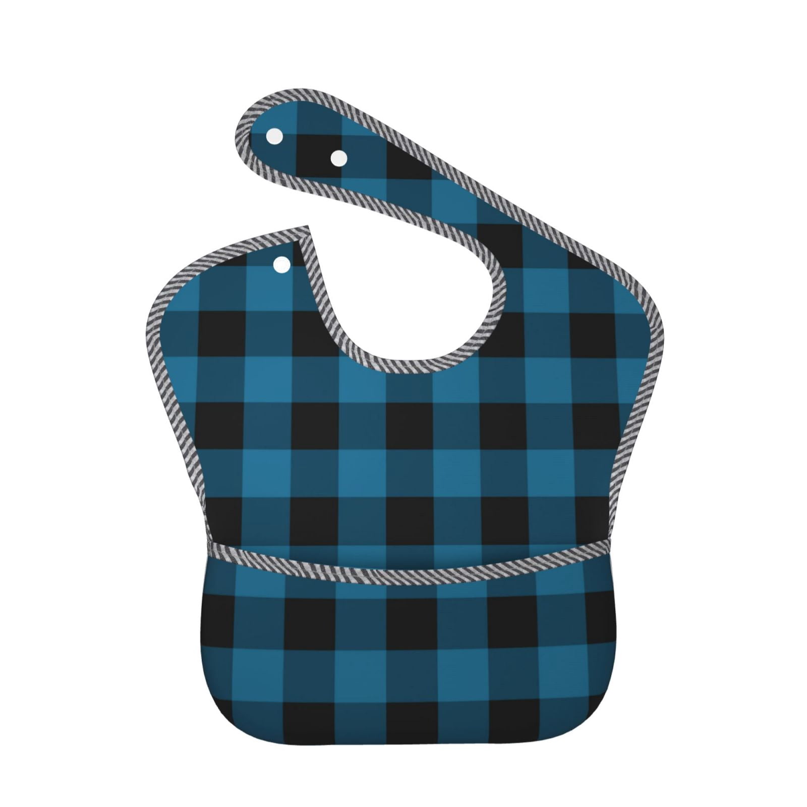 New Born Baby Baby Imported Blended Bib Blue Color main image 0