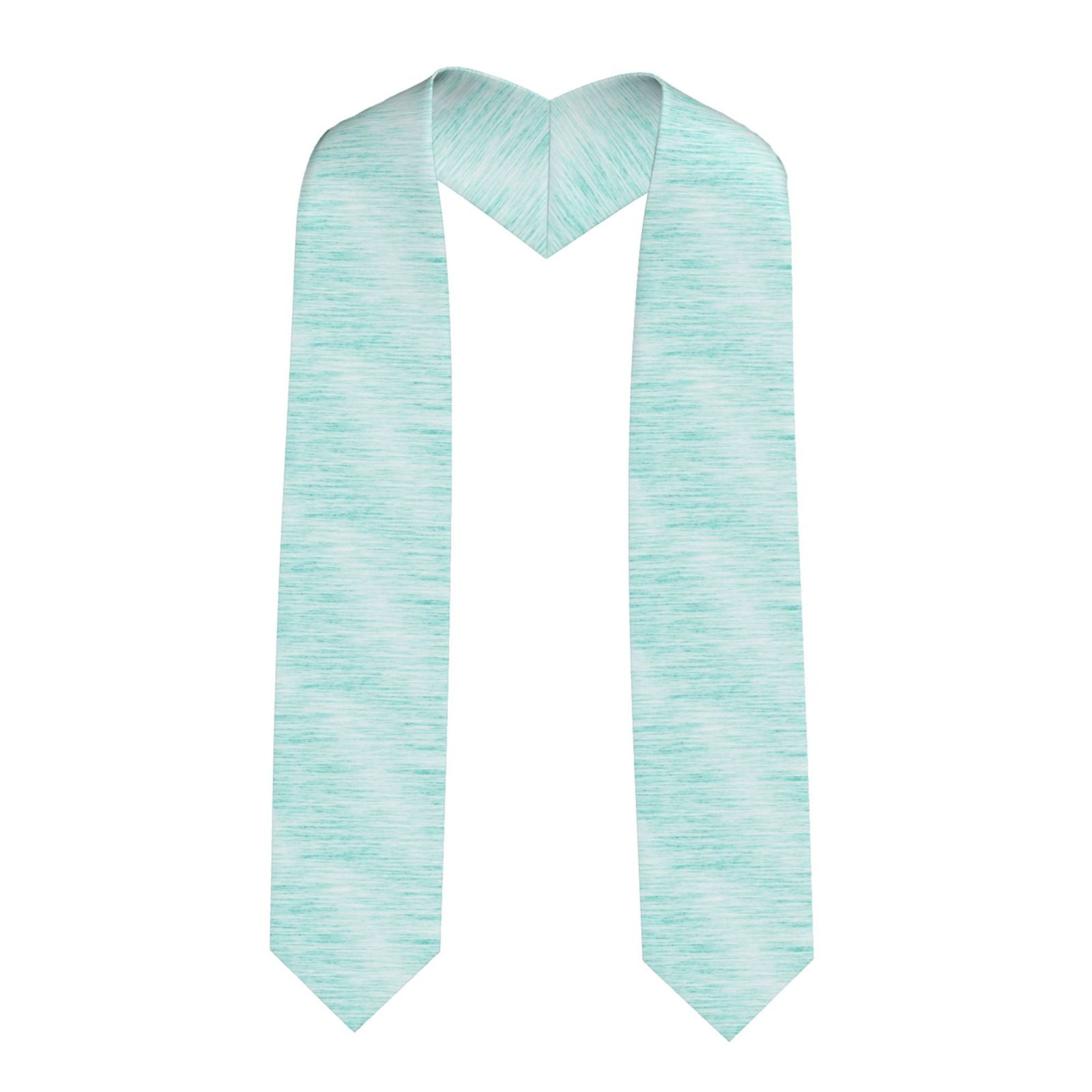 Floral Bounty Blue Graduation Stole