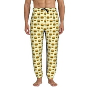 Coaee Burgers And Hot Dogs for Sweatpants for Men, Men's Joggers with Pockets Pants for Men-