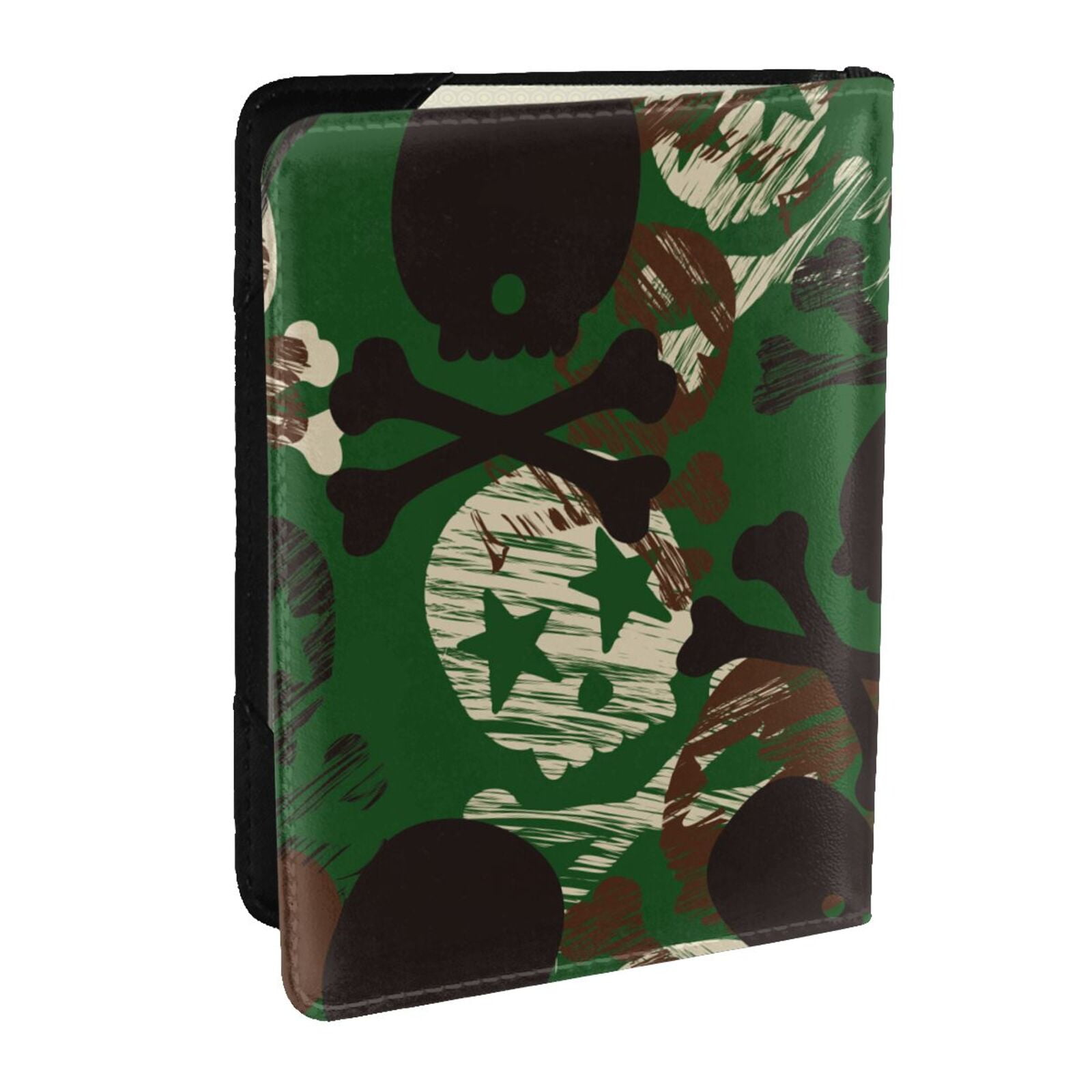 Coaee Camouflage Skull for Premium 4.5 x 6.5 Inch Passport Holder ...